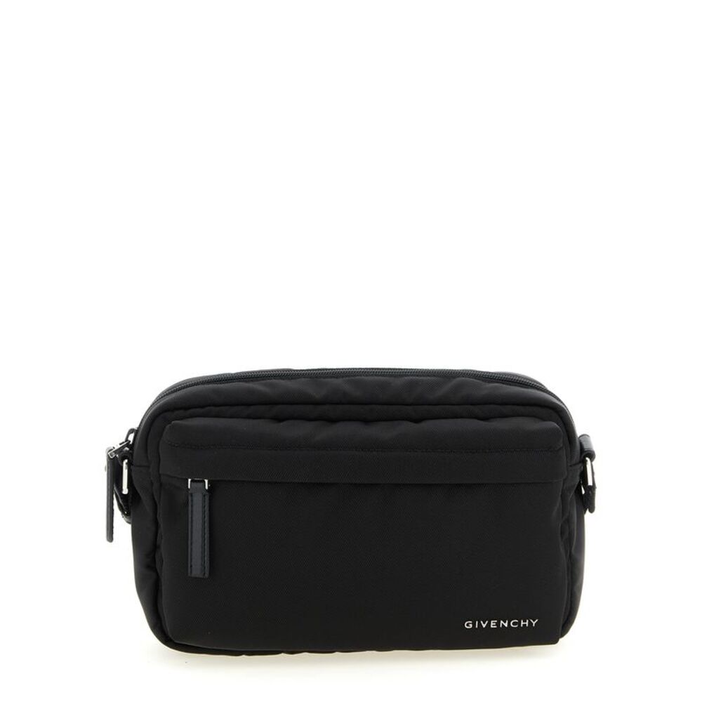 Givenchy Black Polyamide Crossbody Men's Bag